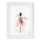 Stupell Industries Speckled Ballerina View Framed Print Under Glass, design by Creative Studio